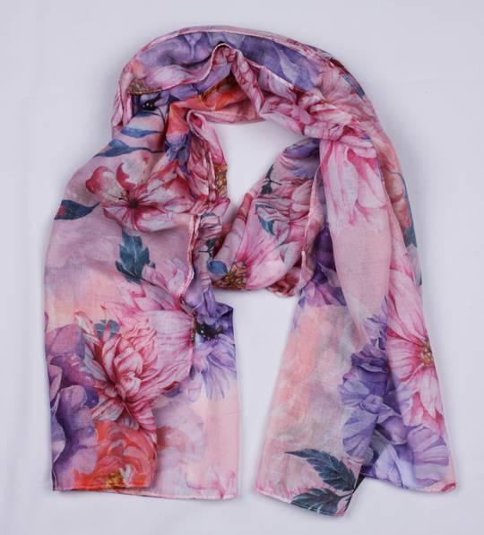 Alice & Lily printed scarf pink Style : SC/5025PNK